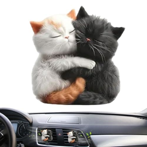 Vent Clips Air Freshener Cute Cat Decorative Eliminator