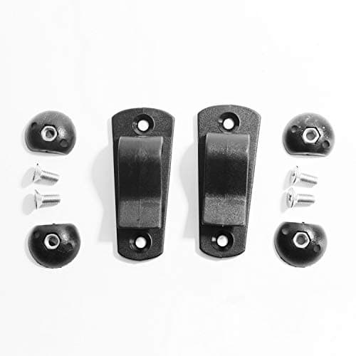 Vincita Bike Pannier Hooks Kit - to Convert Any Bag Into A Bicycle Pannier Bag -Can Be Used with Rack Diameter Up to 13 mm(Plastic)