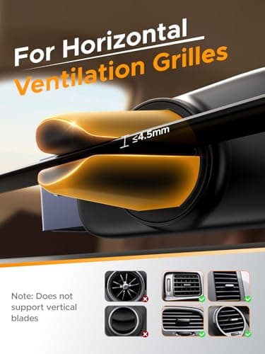 UGREEN Air Vent Car Phone Holder Mobile Phone Car Mount Clip Cradle Stand — view 4