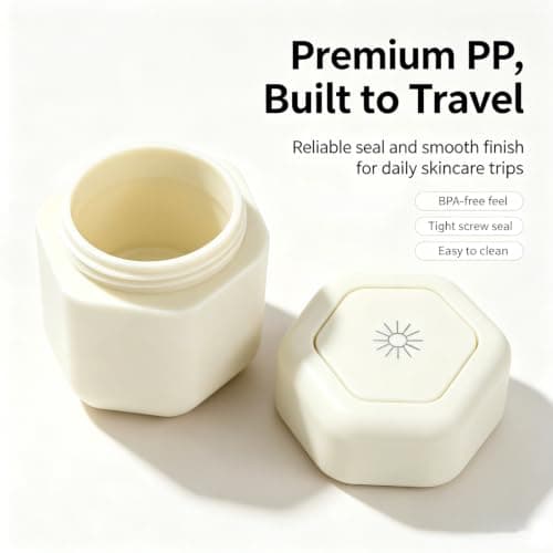 Denash 3 Pcs Magnetic Travel Capsules, 40ml Capacity — view 4