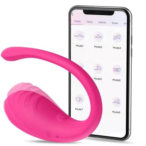 Wireless L.ove E.GGS Vibratiers Women's Mini Vibrat.o.rs Vibrating Massage Tools for Date Night Wearable Vibrabrater for Women Remote Control Bluetooth App Vibrabrater Small HY15
