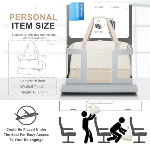 ETRONIK Gym Duffel Bag for Women, Sports Travel Bag with USB Charging Port — view 2