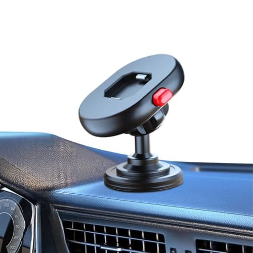 Generisch Mobile Phone Holder for Car, 360° Swivelling Smartphone Holder, Quick Release with Shock Absorption for Robust Use on Boat, Offroad, Truck, Travel, and Road