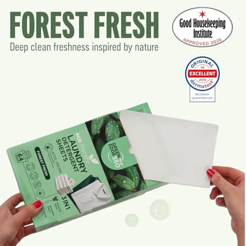 Green Edge 360 Laundry Detergent Sheets | Washing Strips | Up to 64 Loads — view 2