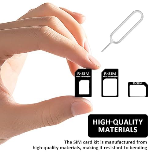 3 in 1 Nano SIM Card Adapter with SIM Ejector Pin, SIM Card Adapter Set — view 5