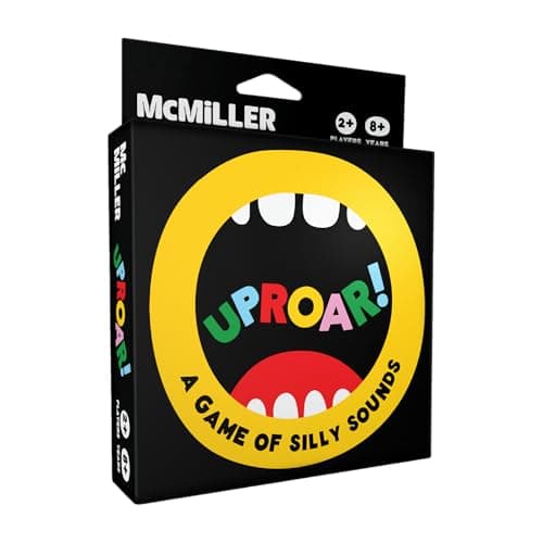UPROAR! Family Sound-Matching Card Game – Hilarious Fast Game for Kids 7+, Parents & Teens | Easy to Learn, 2–6 Players, 10–20 Min | Travel-Size | Great for Family Game Night & Stocking Fillers