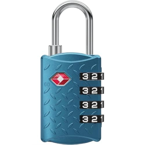 NovLock TSA Padlock for Suitcases, TSA Approved Luggage Locks for Travel