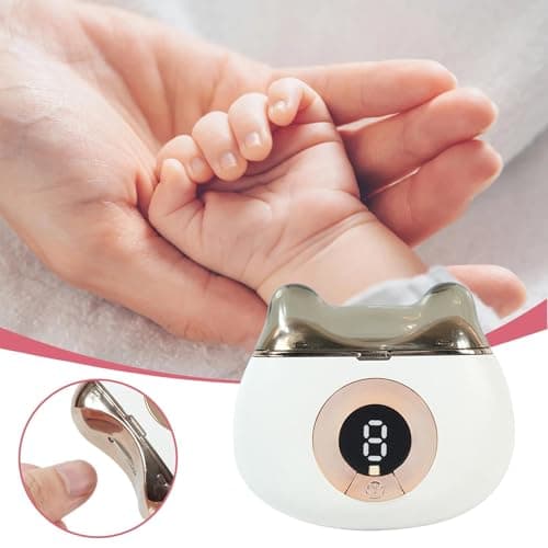 Electric Nail Clipper Rechargeable Trimmer with Scraps Storage — view 2