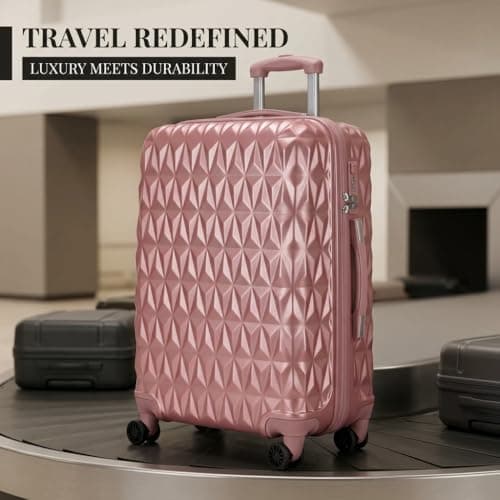 CMY Suitcase 28 Inch Large Hard Shell Lightweight ABS Checked-in Luggage — view 2