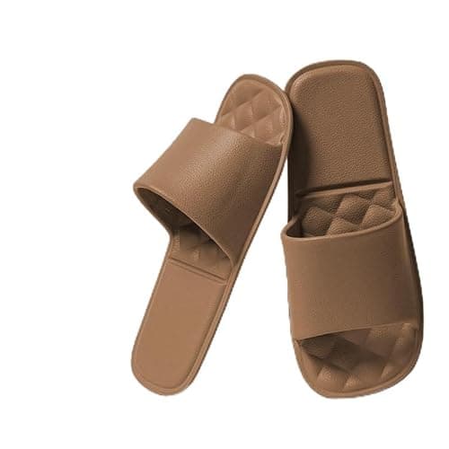 SJTJSPX Sliders Women Men,Non-Slip foldable indoor House Shoes Shower slippers bathroom beach swimming Spa Travel Guest Sandals