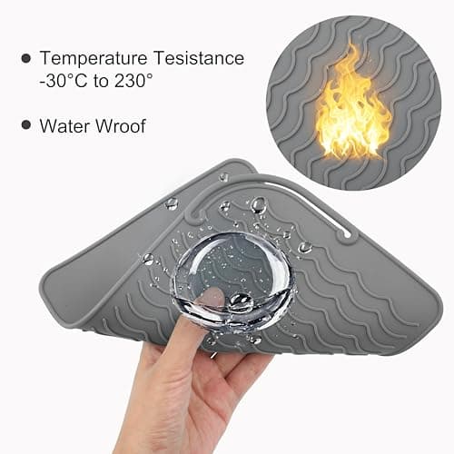 Silicone Heat Resistant Mat for Curling Irons Hair Straighteners — view 3