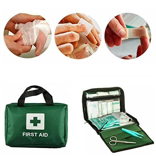 First Aid Kit –93Pcs Emergency First Aid Refill Reflective Bag with Eyewash — view 5