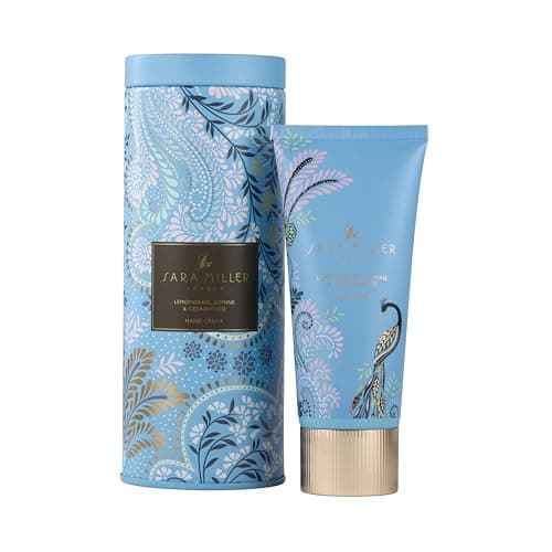 Sara Miller London Hand Cream 100ml in Reusable Blue Tin