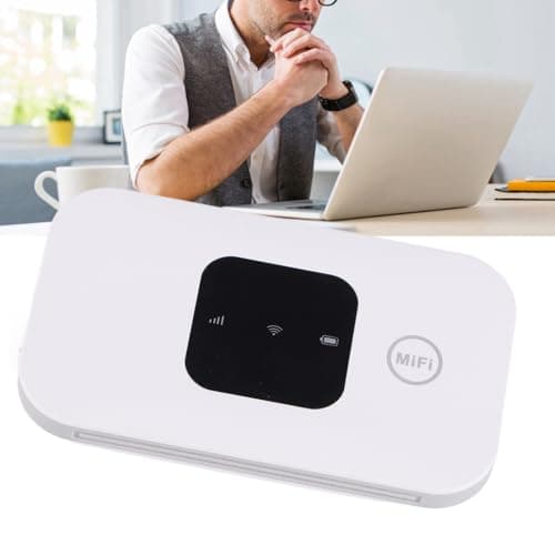 Mobile WiFi Hotspot, Small High Speed 4G LTE Unlocked WiFi Hotspot Device, Portable WiFi Router for Phone Laptop Desktop Tablet, for Travel — view 3