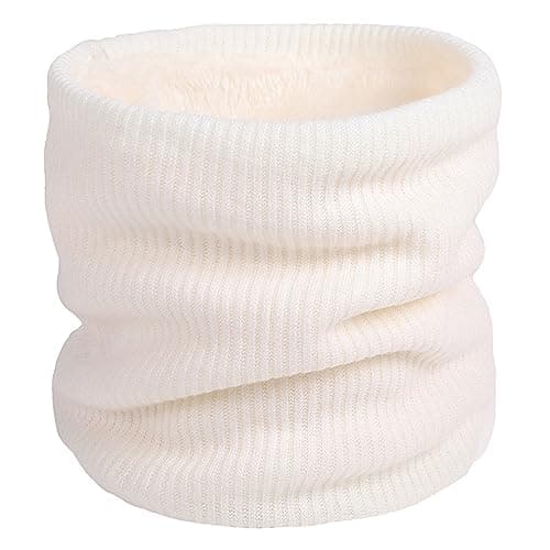 I Kua Fly Snoods for Men Women Unisex Winter Neck Warmer Knitted Scarf