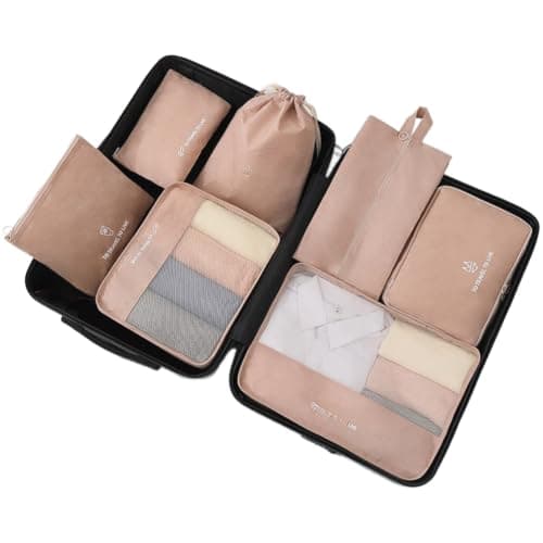 NINMORTH Space-saving compression bags for travel essentials and clothing — view 5