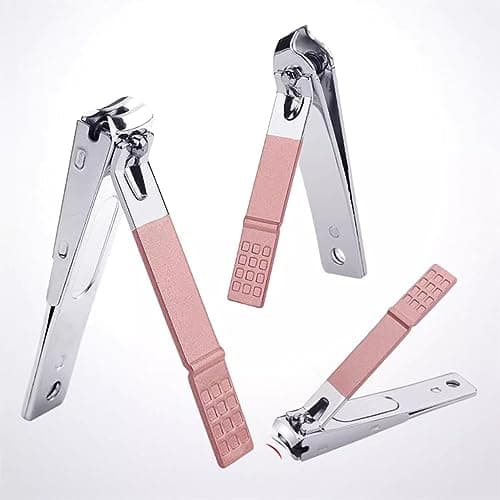 Manicure Set, Travel Manicure Set with Pink Case, Professional Nail Clipper Set 18 in 1 Stainless Steel Pedicure Care Grooming Kit with Splash Proof Nail Clipper,Nail Care Tools — view 2