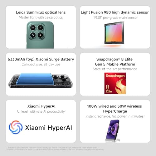 XIAOMI 17 Smartphone 12+512GB Alpine Pink Leica Summilux Optical Lens,Unlocked — view 3