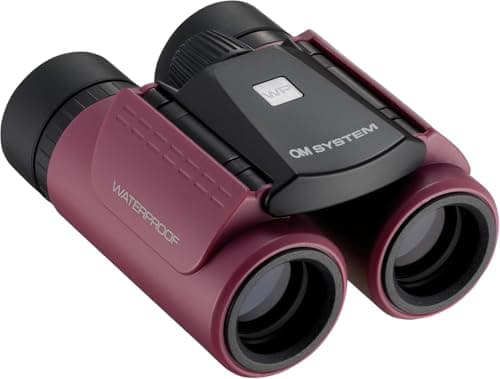 OM SYSTEM 8x21 RC II WP Binoculars - Magenta Waterproof Compact Optics — view 4