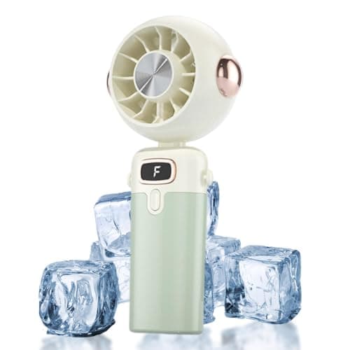 Genérico Portable Fan Foldable Cooler Portable Rechargeable Mini