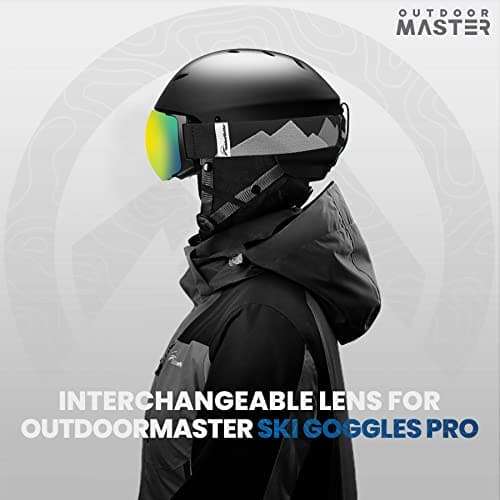 OutdoorMaster PRO Ski Goggle Replacement Lens, VLT Options for All Weather — view 6