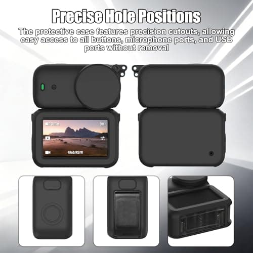 Silicone Case,Screen Protector,Carry Bag compatible for DJI Osmo Nano — view 3