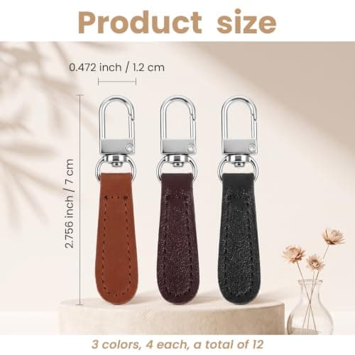Xinjoduz 12 PCS Portable Luggage Zipper Pull Replacement — view 2