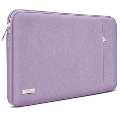 TECOOL 15.6 Inch Laptop Sleeve Protective Laptop Case 15.6 Inch,Purple