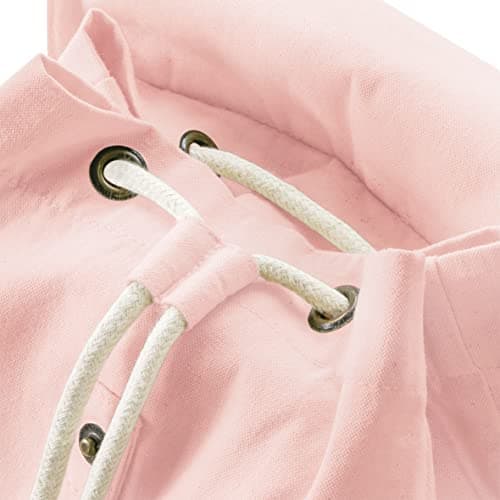 Westford Mill W881 EarthAware® Organic Mini Rucksack - Pastel Pink — view 5