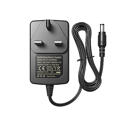 ZOSI 12V 2A 2000MA CCTV System Power Supply Adapter, UK Plug — view 4