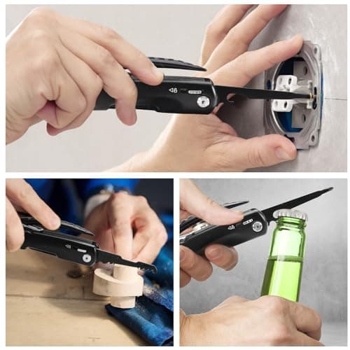 BIIB Gifts for Men 12-in-1 Multi-Tool Pliers, Camping & Survival Gear — view 6