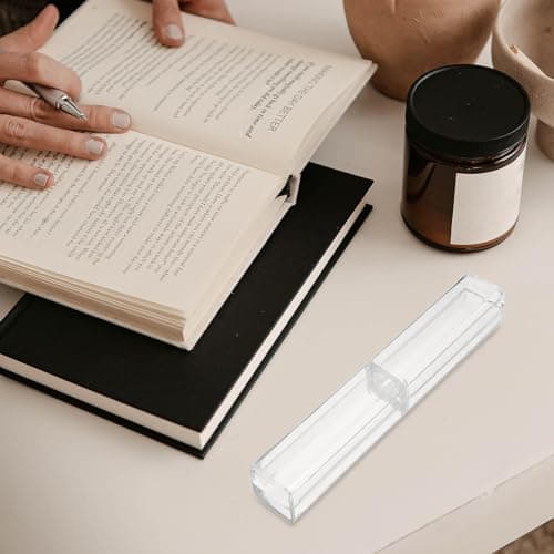 Kichvoe 10pcs Plastic Pen Box with Fixed Ring Design for Pencils — view 6