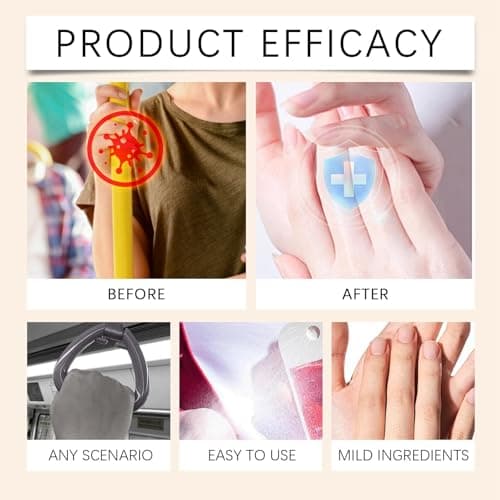 Mist Hydrating Hand Sanit-izer Spray for Adults,Cleanses Your Hands,Hand Sanit-iser Travel,Hand Sanit-iser Mini,Small Hand Sanit-iser,Mini Travel Essentials,Multi-Flavor,Hand Spray,Strawberry+Aloe — view 2