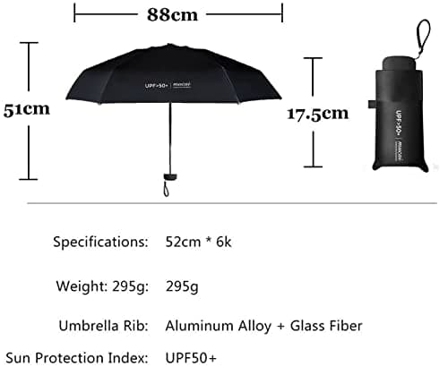 OAICIA Folding Umbrella, Mini Windproof Portable Compact Umbrella — view 4
