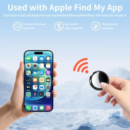 2 Pack Item Finders[Apple MFi Certified] Works with Apple Find My(iOS Only) — view 4