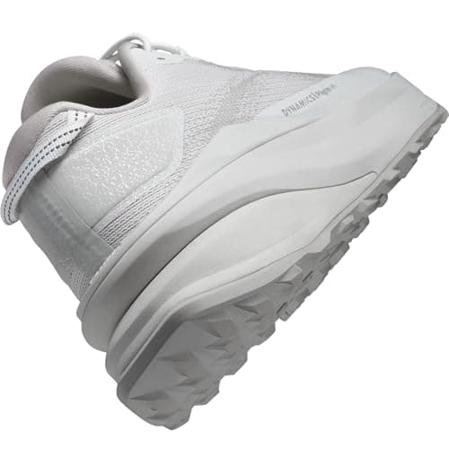 R4DICAL Carbon Plate Walking Shoes: 3-Layer Cushioning System | 2 Cushioning Foam Layers - Rocker Sole - Travel Long Walking Shoes, White Glacier, 9 UK — view 6