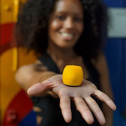 Boompods Zero Mini Bluetooth Speaker - Small Portable Speakers, Yellow — view 2
