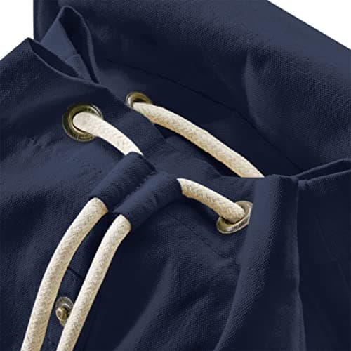 Westford Mill W881 EarthAware® Organic Mini Rucksack - French Navy — view 5