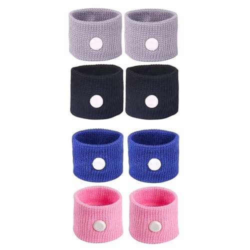 SinChic 4 Pair Motion Sickness Relief Wristbands