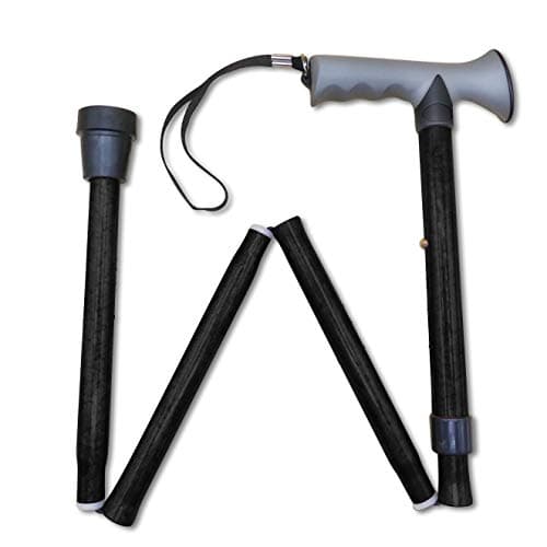Life Healthcare Gel Handle Walking Stick, Adjustable Aluminium Cane — view 3