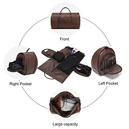 Modoker Convertible 2-in-1 Garment Bag, Waterproof & Wrinkle-Free — view 5