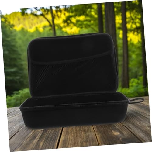 GANAZONO Eva Storage Bag for Travel Office School Protective Headphone Organizer Multi-use Data Cable Case USB Adapter Storage for Electronics Travel Organizer Black — view 6