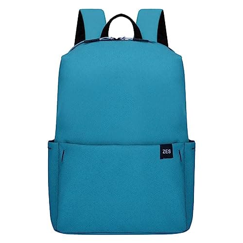 Cabin Bag 40x30x20 Underseat Backpack, Carry On Luggage with Pockets, Vacuum Daypack for 14 Inch Laptop and Shoes Compartment, Men Women Travel Rucksack A10 Sky Blue