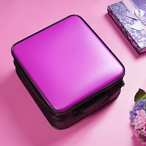 TIMCORR CD Case DVD Holders Storage - 432 Capacity Portable Disc Organizer & CD Wallet Binder Sleeve Holder for Car Travel | Media (Purple) — view 6