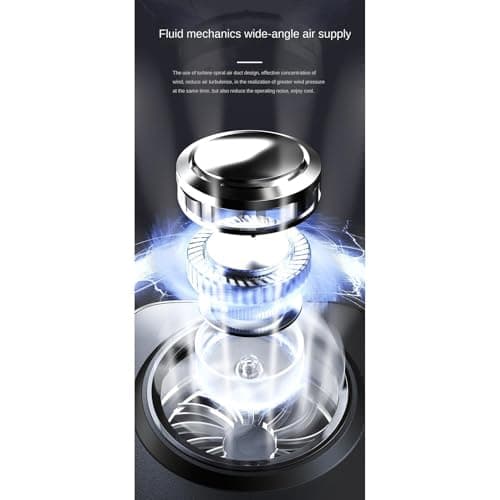 Portable Fan with Mist - Battery Operated Handheld Slim - Handheld Fan Rechargeable Small Mister - for Home Office Indoor Outdoor Summer Camping Hiking Fishing Travel Trip Women Men — view 6