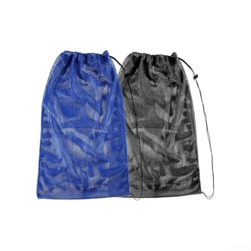 Honseadek Mesh Diving Gear Bag with Lock & Shoulder Strap, Large