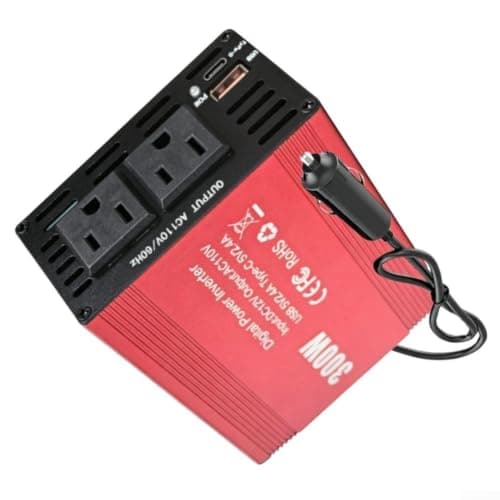 Portable 300W Voltage Converter for Camping Road Trips — view 3