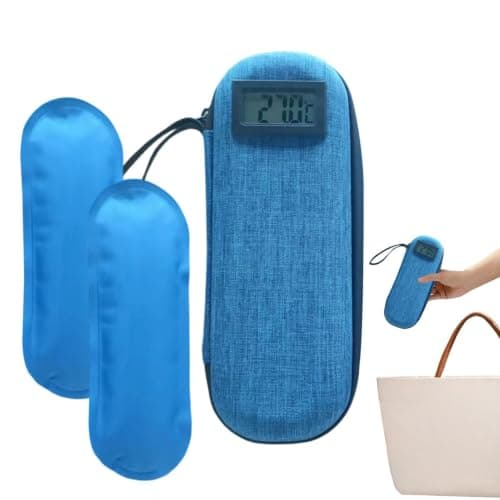 insuli-n Cooler Travel Case with Temperature Display and Ice Packs