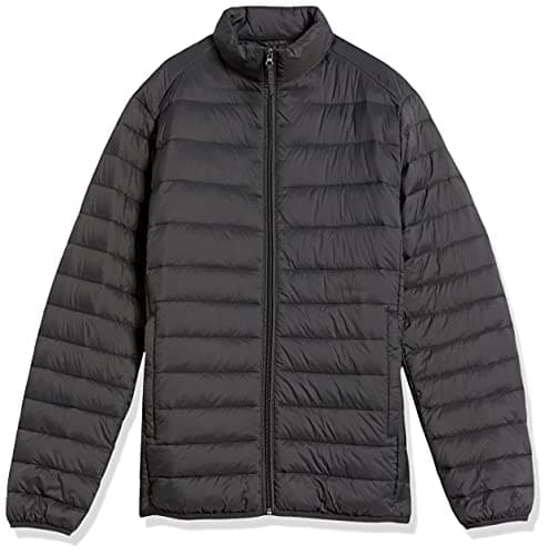 Amazon Essentials Men's Packable Lightweight Water-Resistant Puffer Jacket (Available in Big & Tall), Dark Grey, 3XL Plus Tall — view 6