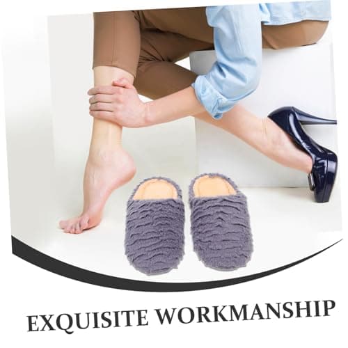 TOYANDONA Couples Soft Sole House Slippers with Warm Lining, Non-Skid — view 2